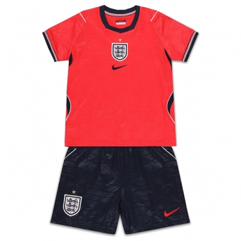 Billige Fotballdrakt England Replika Bortedraktsett Barn VM 2026 Kortermet (med bukser)